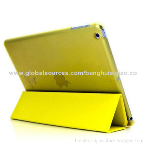 2014 Fashionable and Newest Leather Covers for iPad 1/2 and New iPad, Various Colors Available
